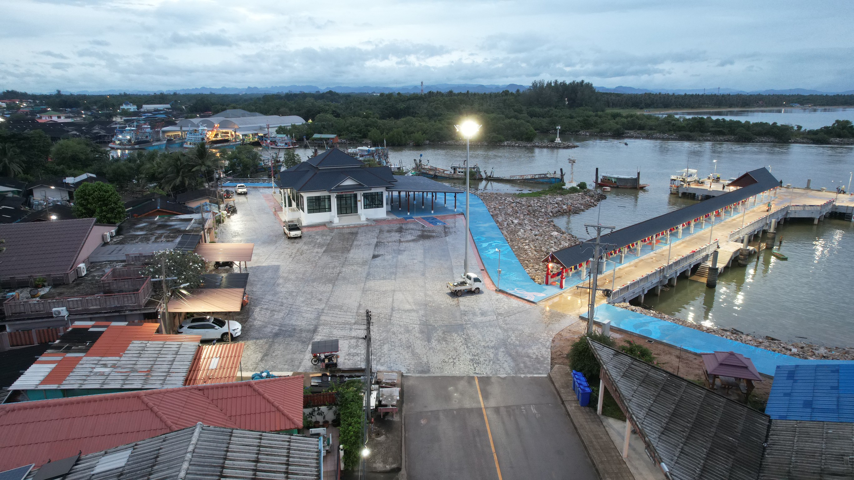 map Chumphon (Paknam Pier) - Boonsiri Ferry