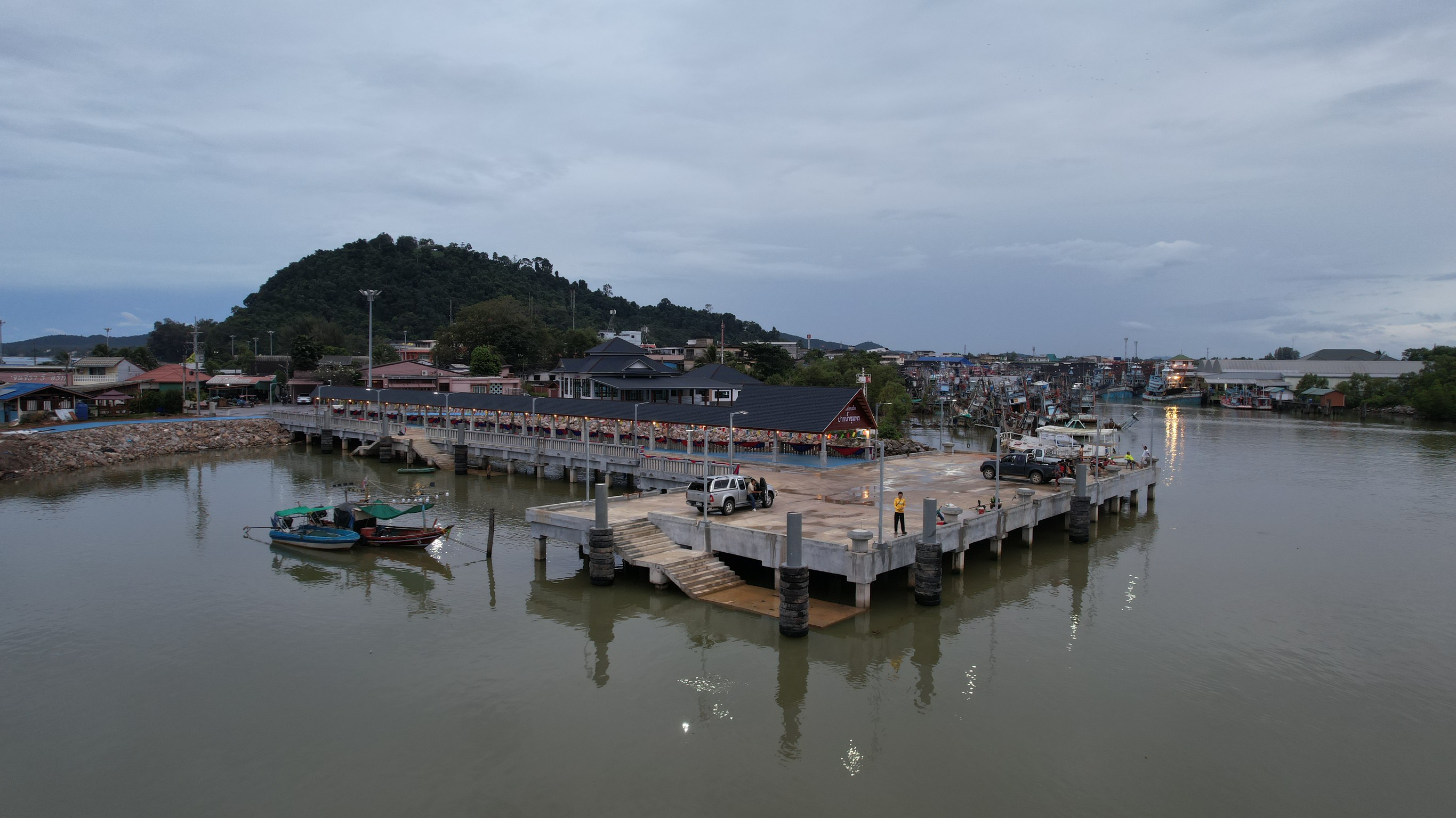 map Chumphon (Paknam Pier) - Boonsiri Ferry