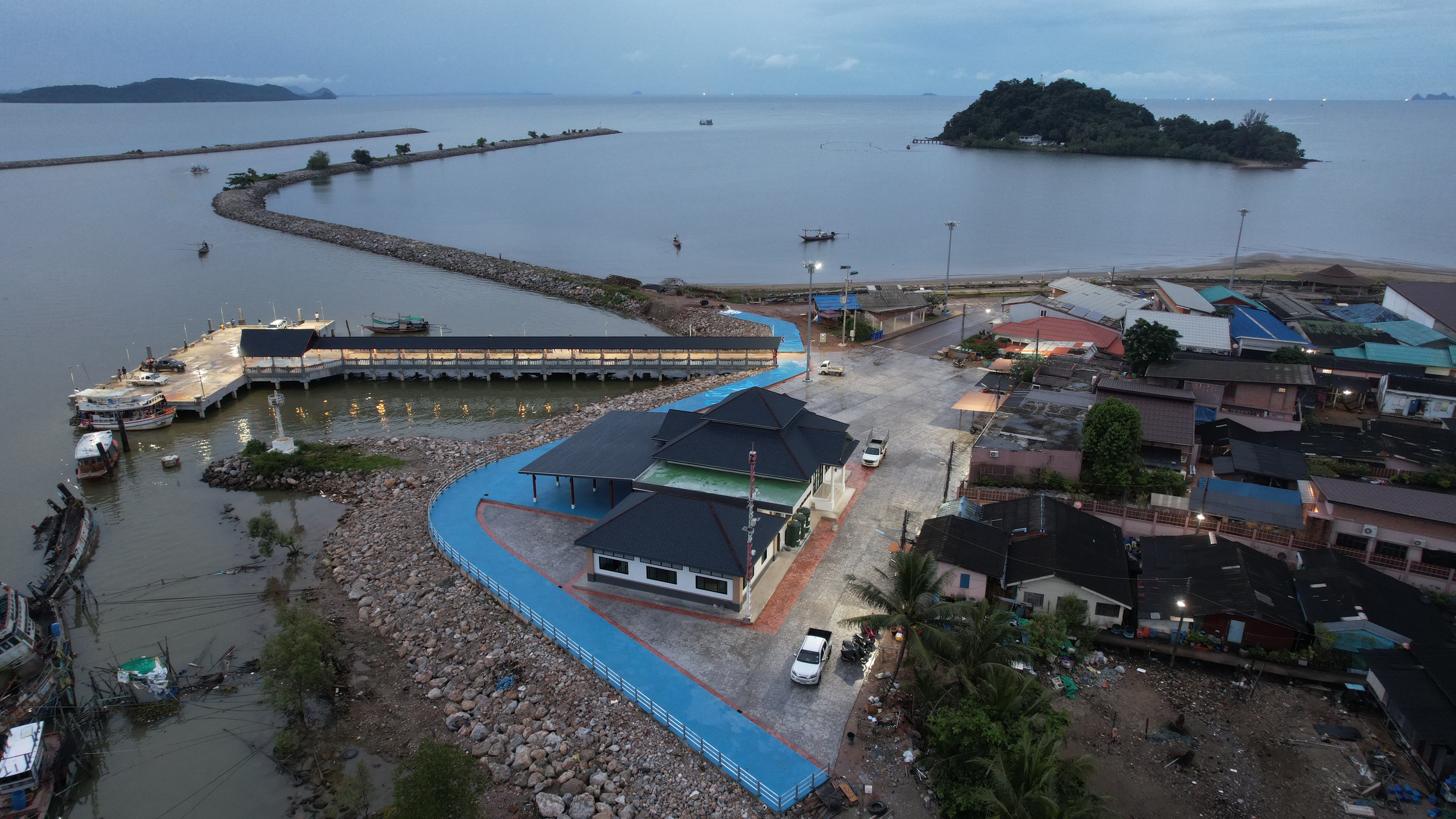 map Chumphon (Paknam Pier) - Boonsiri Ferry