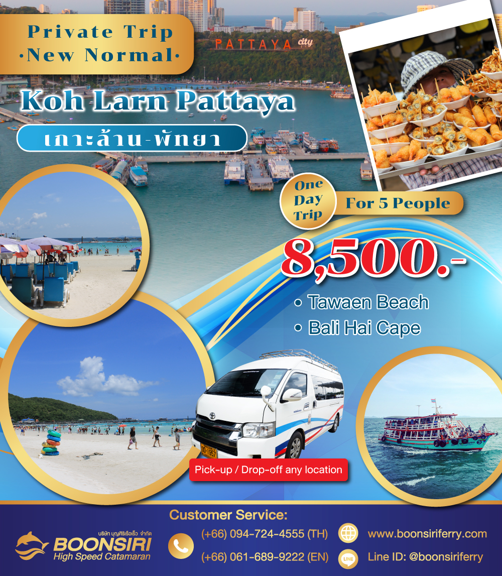 Private Group : Pattaya and Coral Island One Day Trip